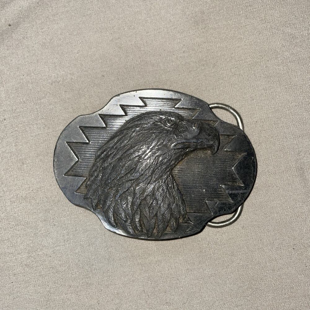 Arroyo Grande Buckle Co. American Eagle Belt Buckle Vintage 1990